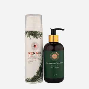 Набор "Для отдыха Moran Professional" крем 220 ml, шампунь 250 ml