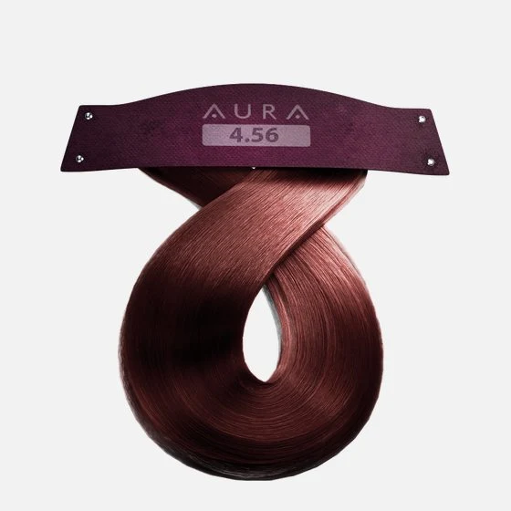 AURA MORAN 4.56 Гранатовый шатен