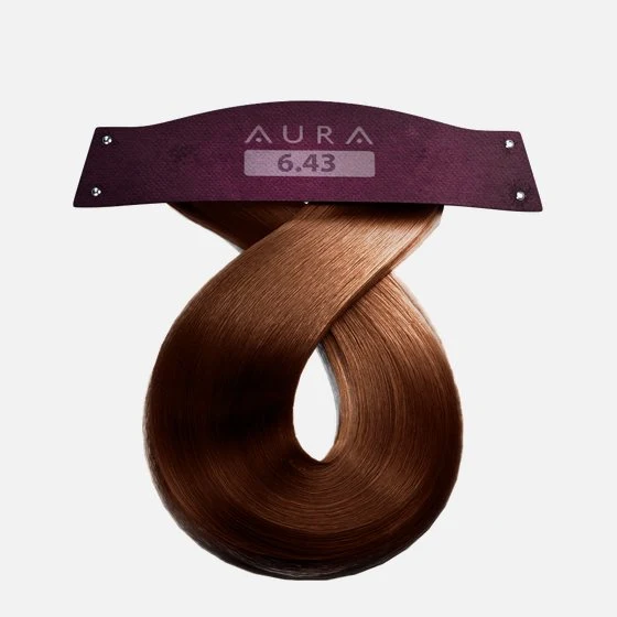 AURA MORAN 6.34 Темный золотисто-медный блонд