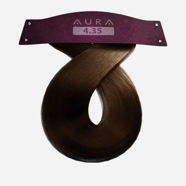 AURA MORAN 4.35 Золотисто-шоколадный шатен