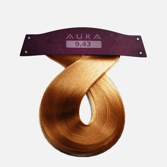 AURA MORAN 9.43 Светлый медно-золотистый блонд