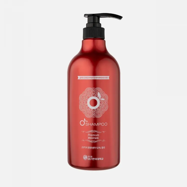Шампунь Moran Premium от выпадения волос для сухой кожи головы и сухих волос 1000 ml
