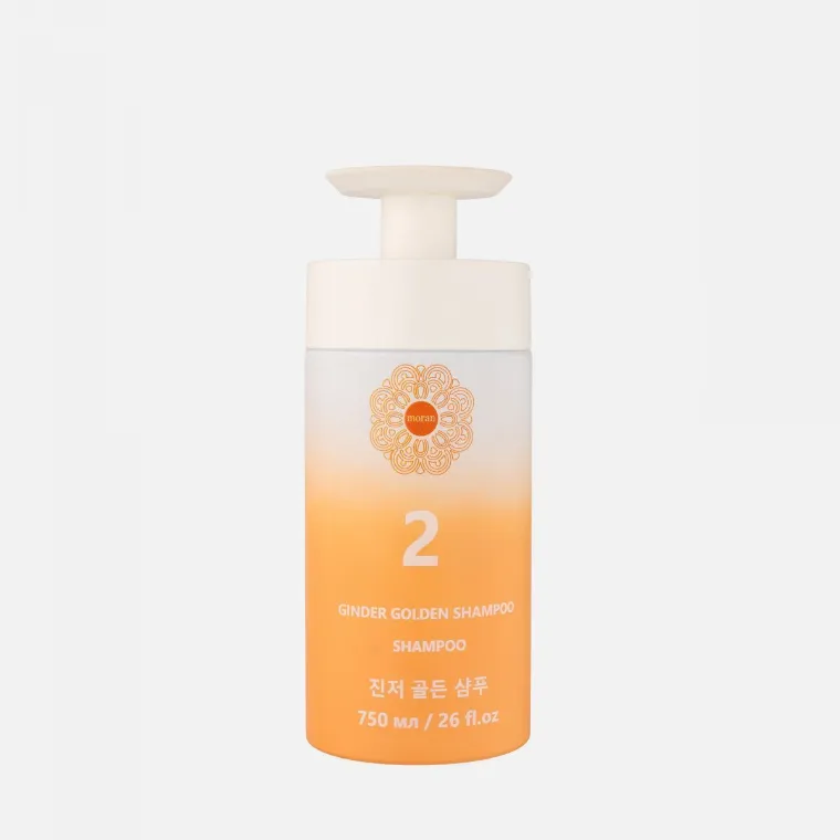 №2 Шампунь на основе имбиря «Ginger golden shampoo» 750 ml